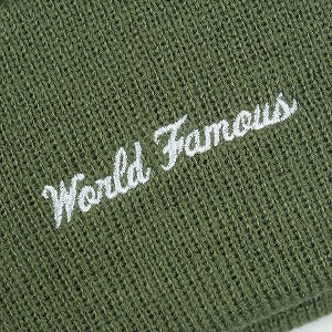 SUPREME シュプリーム ×New Era 25FW Box Logo Beanie Light Olive ボックスロゴビーニー オリーブ Size 【フリー】 【新古品・未使用品】 20831425