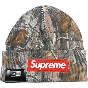 SUPREME シュプリーム ×New Era 25FW Box Logo Beanie Realtree AP Camo ボックスロゴビーニー 茶 Size 【フリー】 【新古品・未使用品】 20831427