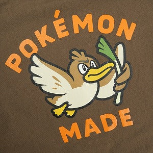 HUMAN MADE ヒューマンメイド ×POKEMON MADE 25AW HEAVYWEIGHT HOODIE BROWN XX30CS006 カモネギパーカー 茶 Size 【M】 【新古品・未使用品】 20831434