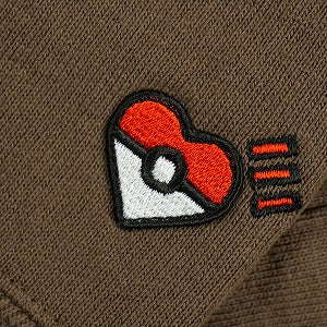 HUMAN MADE ヒューマンメイド ×POKEMON MADE 25AW HEAVYWEIGHT HOODIE BROWN XX30CS006 カモネギパーカー 茶 Size 【M】 【新古品・未使用品】 20831434