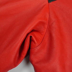 SUPREME シュプリーム ×THE NORTH FACE 18AW Leather Mountain Parka Red レザーマウンテンジャケット 赤 Size 【XL】 【中古品-ほぼ新品】 20831436