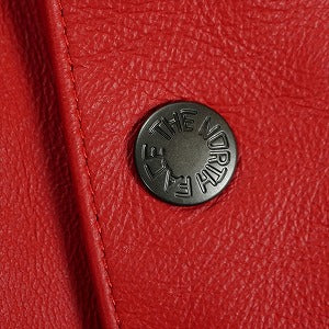 SUPREME シュプリーム ×THE NORTH FACE 18AW Leather Mountain Parka Red レザーマウンテンジャケット 赤 Size 【XL】 【中古品-ほぼ新品】 20831436