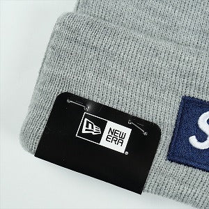SUPREME シュプリーム ×New Era 25FW Box Logo Beanie Heather Grey ボックスロゴビーニー 灰 Size 【フリー】 【新古品・未使用品】 20831444