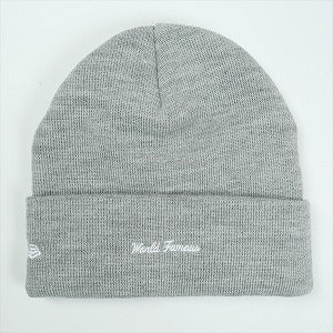 SUPREME シュプリーム ×New Era 25FW Box Logo Beanie Heather Grey ボックスロゴビーニー 灰 Size 【フリー】 【新古品・未使用品】 20831445