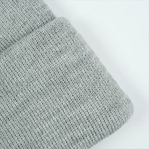SUPREME シュプリーム ×New Era 25FW Box Logo Beanie Heather Grey ボックスロゴビーニー 灰 Size 【フリー】 【新古品・未使用品】 20831445