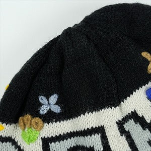 SUPREME シュプリーム 25FW Felt Applique Earflap Beanie Black ビーニー 黒 Size 【フリー】 【新古品・未使用品】 20831460