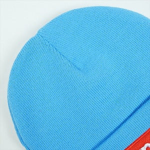 SUPREME シュプリーム ×New Era 25FW Box Logo Beanie Cyan ボックスロゴビーニー 水色 Size 【フリー】 【新古品・未使用品】 20831469
