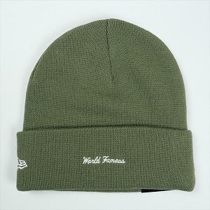 SUPREME シュプリーム ×New Era 25FW Box Logo Beanie Light Olive ボックスロゴビーニー オリーブ Size 【フリー】 【新古品・未使用品】 20831470