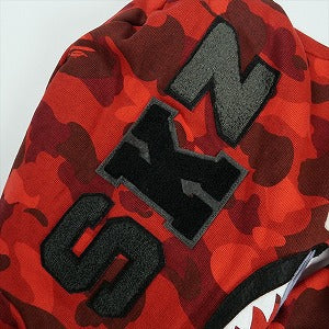 A BATHING APE ア ベイシング エイプ ×Stray Kids 25AW Bang Chan WOLF CHAN SHARK FULL ZIP HOODIE シャークパーカー 赤 Size 【L】 【新古品・未使用品】 20831507