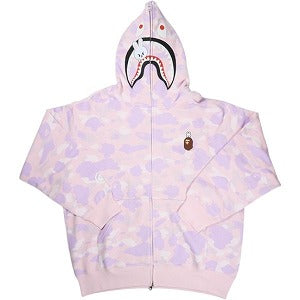 A BATHING APE ア ベイシング エイプ ×Stray Kids 25AW Lee Know LEEBIT SHARK FULL ZIP HOODIE シャークパーカー ピンク Size 【L】 【新古品・未使用品】 20831508