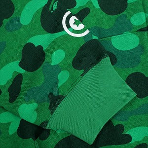 A BATHING APE ア ベイシング エイプ ×Stray Kids 25AW IN FOXI.NY SHARK FULL ZIP HOODIE シャークパーカー 緑 Size 【L】 【新古品・未使用品】 20831510