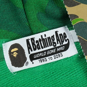 A BATHING APE ア ベイシング エイプ ×Stray Kids 25AW IN FOXI.NY SHARK FULL ZIP HOODIE シャークパーカー 緑 Size 【L】 【新古品・未使用品】 20831510