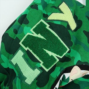A BATHING APE ア ベイシング エイプ ×Stray Kids 25AW IN FOXI.NY SHARK FULL ZIP HOODIE シャークパーカー 緑 Size 【L】 【新古品・未使用品】 20831510