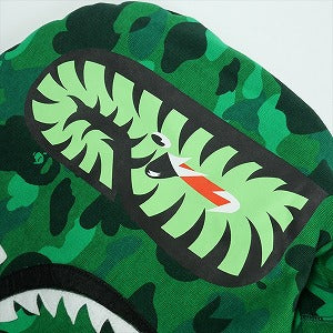 A BATHING APE ア ベイシング エイプ ×Stray Kids 25AW IN FOXI.NY SHARK FULL ZIP HOODIE シャークパーカー 緑 Size 【L】 【新古品・未使用品】 20831510