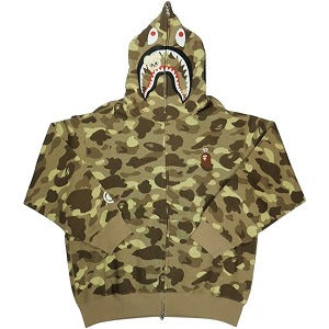 A BATHING APE ア ベイシング エイプ ×Stray Kids 25AW Seungmin PUPPYM SHARK FULL ZIP HOODIE シャークパーカー 茶 Size 【L】 【新古品・未使用品】 20831511