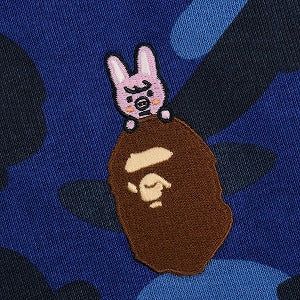 A BATHING APE ア ベイシング エイプ ×Stray Kids 25AW Changbin DWAEKKI SHARK FULL ZIP HOODIE シャークパーカー 青 Size 【XL】 【新古品・未使用品】 20831512