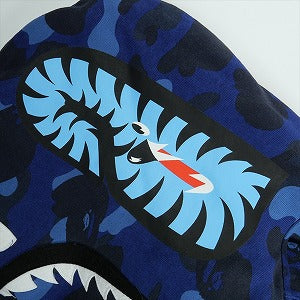 A BATHING APE ア ベイシング エイプ ×Stray Kids 25AW Changbin DWAEKKI SHARK FULL ZIP HOODIE シャークパーカー 青 Size 【XL】 【新古品・未使用品】 20831512