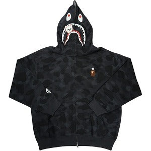 A BATHING APE ア ベイシング エイプ ×Stray Kids 25AW Hyunjin JINIRET SHARK FULL ZIP HOODIE シャークパーカー 黒 Size 【XL】 【新古品・未使用品】 20831513