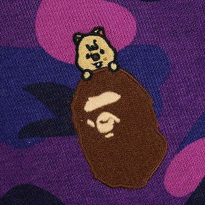 A BATHING APE ア ベイシング エイプ ×Stray Kids 25AW Han HAN QUOKKA SHARK FULL ZIP HOODIE シャークパーカー 紫 Size 【XL】 【新古品・未使用品】 20831514