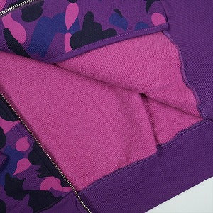 A BATHING APE ア ベイシング エイプ ×Stray Kids 25AW Han HAN QUOKKA SHARK FULL ZIP HOODIE シャークパーカー 紫 Size 【XL】 【新古品・未使用品】 20831514