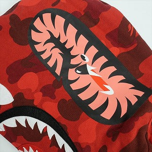 A BATHING APE ア ベイシング エイプ ×Stray Kids 25AW Bang Chan WOLF CHAN SHARK FULL ZIP HOODIE シャークパーカー 赤 Size 【XL】 【新古品・未使用品】 20831516