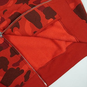 A BATHING APE ア ベイシング エイプ ×Stray Kids 25AW Bang Chan WOLF CHAN SHARK FULL ZIP HOODIE シャークパーカー 赤 Size 【XL】 【新古品・未使用品】 20831516