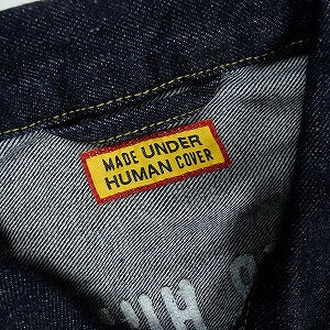 HUMAN MADE ヒューマンメイド ×UNDERCOVER 25AW DENIM JACKET XX30JK006 INDIGO デニムジャケット インディゴ Size 【L】 【新古品・未使用品】 20831521