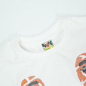A BATHING APE ア ベイシング エイプ 25AW TOKYO SOUVENIR TEE WHITE/YELLOW 日本限定サル顔Tシャツ 白 Size 【L】 【新古品・未使用品】 20831544