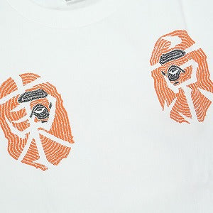 A BATHING APE ア ベイシング エイプ 25AW TOKYO SOUVENIR TEE WHITE/YELLOW 日本限定サル顔Tシャツ 白 Size 【L】 【新古品・未使用品】 20831544