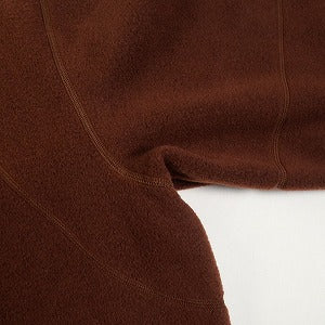 SUPREME シュプリーム ×The North Face 22AW Steep Tech Fleece Pullover Brown フリースパーカー 茶 Size 【L】 【新古品・未使用品】 20831547