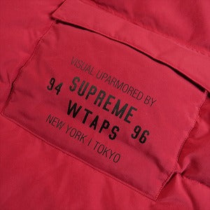 SUPREME シュプリーム ×WTAPS 21AW Tactical Down Vest Red ダウンベスト 赤 Size 【L】 【新古品・未使用品】 20831549