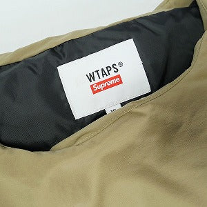 SUPREME シュプリーム ×WTAPS 21AW Tactical Down Vest Tan ダウンベスト ベージュ Size 【XL】 【新古品・未使用品】 20831550