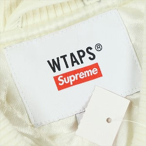 SUPREME シュプリーム ×WTAPS 21AW Varsity Jacket White スタジャン 白 Size 【L】 【新古品・未使用品】 20831552