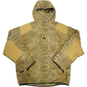 SUPREME シュプリーム ×NIKE ACG 22AW Fleece Pullover Gold Snakeskin フリースパーカー 黄 Size 【L】 【新古品・未使用品】 20831554