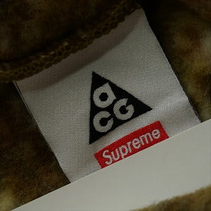 SUPREME シュプリーム ×NIKE ACG 22AW Fleece Pullover Gold Snakeskin フリースパーカー 黄 Size 【L】 【新古品・未使用品】 20831554
