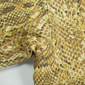 SUPREME シュプリーム ×NIKE ACG 22AW Denim Pullover Gold Snakeskin プルオーバージャケット 黄 Size 【M】 【新古品・未使用品】 20831555