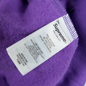SUPREME シュプリーム 25FW Satin Applique Hooded Sweatshirt Violet パーカー 紫 Size 【S】 【新古品・未使用品】 20831569