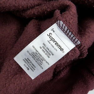 SUPREME シュプリーム 24AW Small Box Crewneck Maroon クルーネックスウェット エンジ Size 【M】 【新古品・未使用品】 20831586