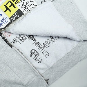 SUPREME シュプリーム 25FW 176 Zip Up Hooded Sweatshirt Ash Grey ジップパーカー 灰 Size 【M】 【新古品・未使用品】 20831587