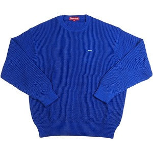 SUPREME シュプリーム 23AW Small Box Ribbed Sweater Royal セーター 