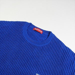 SUPREME シュプリーム 23AW Small Box Ribbed Sweater Royal セーター 青 Size 【M】 【新古品・未使用品】 20831588