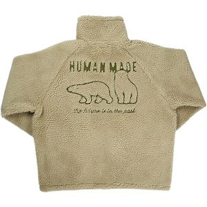 HUMAN MADE ヒューマンメイド 25AW FLEECE JACKET BEIGE  HM30JK025 フリースジャケット ベージュ Size 【S】 【新古品・未使用品】 20831589