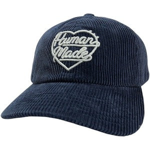 HUMAN MADE ヒューマンメイド 25AW 6PANEL CORDUROY CAP NAVY キャップ 紺 Size 【フリー】 【新古品・未使用品】 20831592