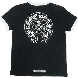CHROME HEARTS クロム・ハーツ ROLLER SKATES SS HORSESHOE BLACK Tシャツ 黒白 Size 【XS】 【新古品・未使用品】 20831617
