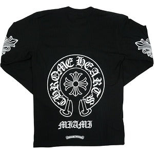 CHROME HEARTS クロム・ハーツ Miami Horseshoe L/S Tee Black マイアミ限定ロンT 黒 Size 【XL】 【新古品・未使用品】 20831626
