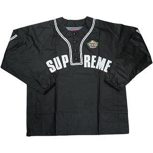 SUPREME シュプリーム 22SS Snap-Off Sleeve L/S Baseball Top Black