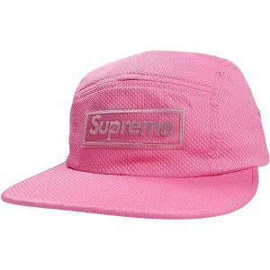 SUPREME シュプリーム 18SS Nylon Pique Camp Cap Pink キャップ