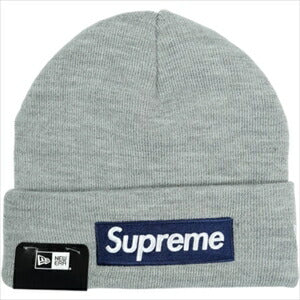 Supreme 25fw ビーニー グレー SUPREME シュプリーム ×New Era 25FW