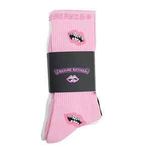 CHROME HEARTS クロム・ハーツ PPO SPORTS SOCKS BLK/WHT/PNK ソックス