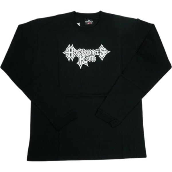 TENDERLOIN テンダーロイン HEADBANGERS K7 LONG TEE BLACK ロンT 黒